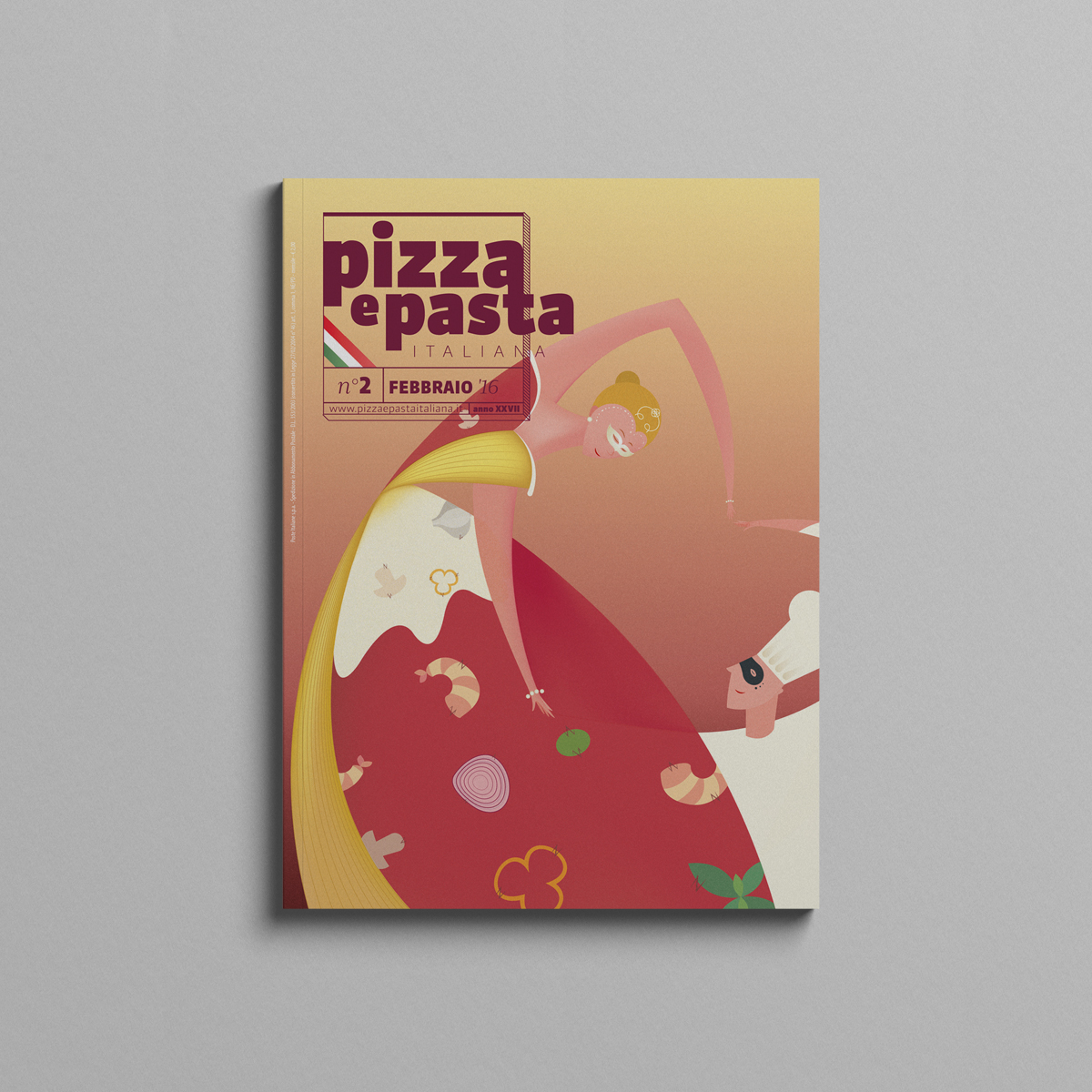 Pizza e pasta rivista cucina copertina