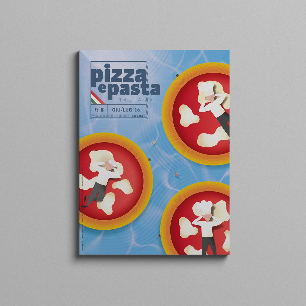 Pizza e Pasta rivista copertina