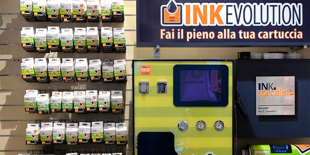 riuso cartucce eco store voices