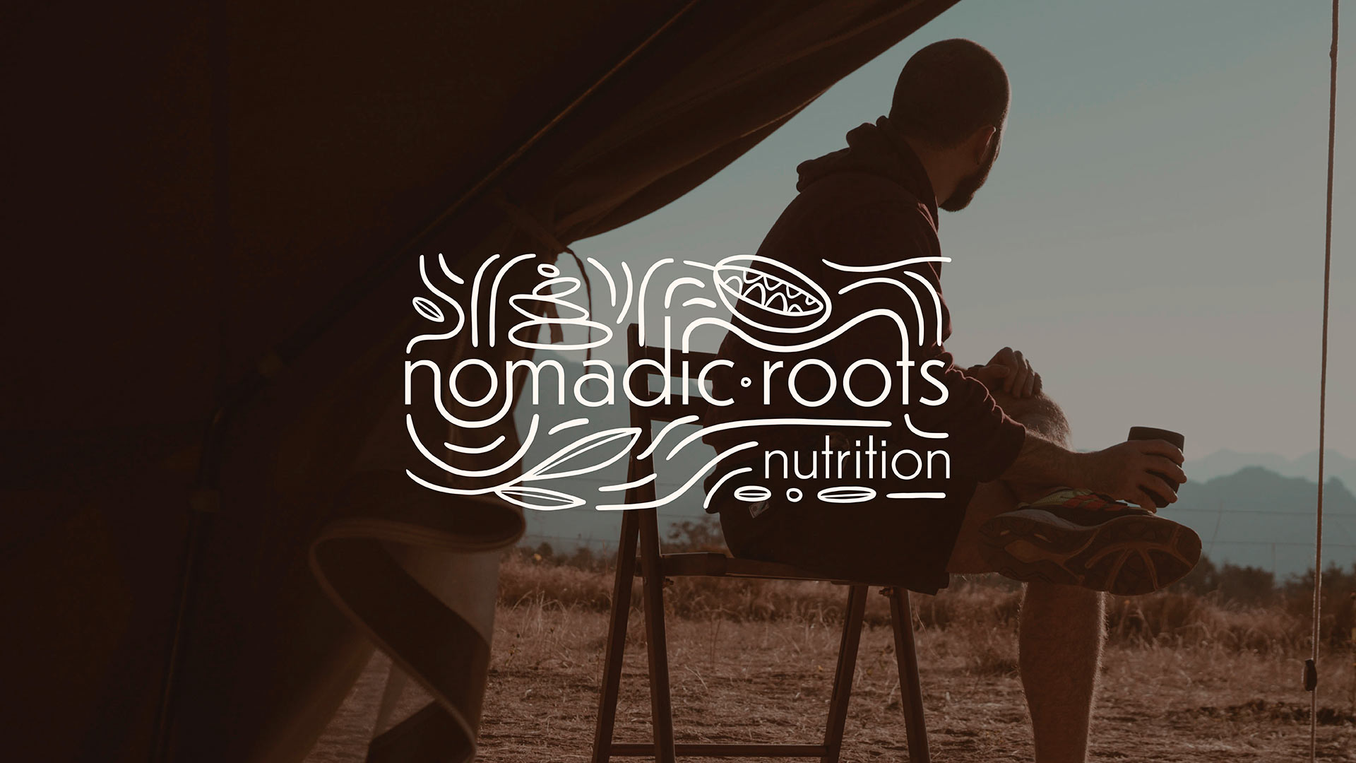 Nomadic Roots Nutrition branding