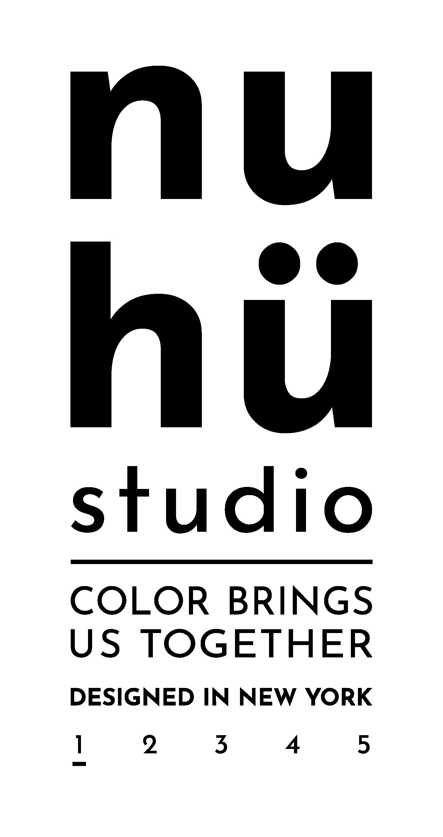 Nuhü logo tipografico