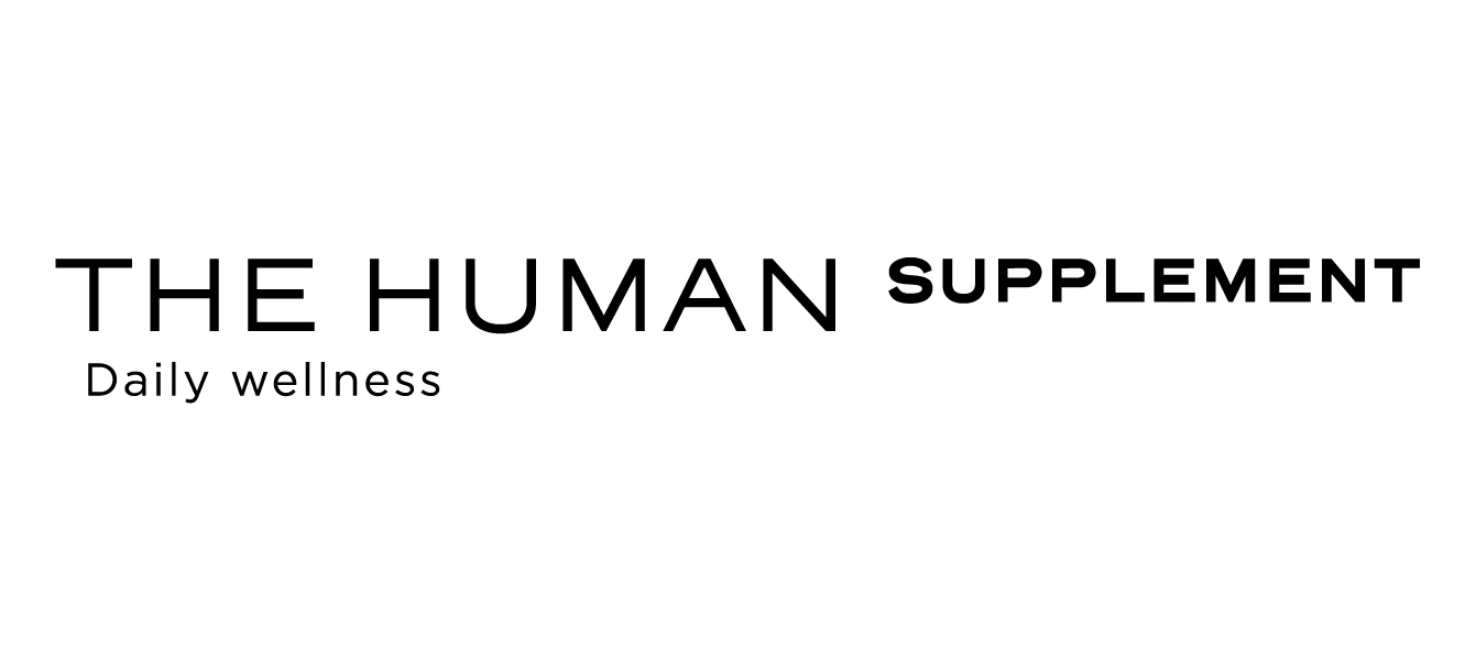 Tipografia brand identity the human supplement