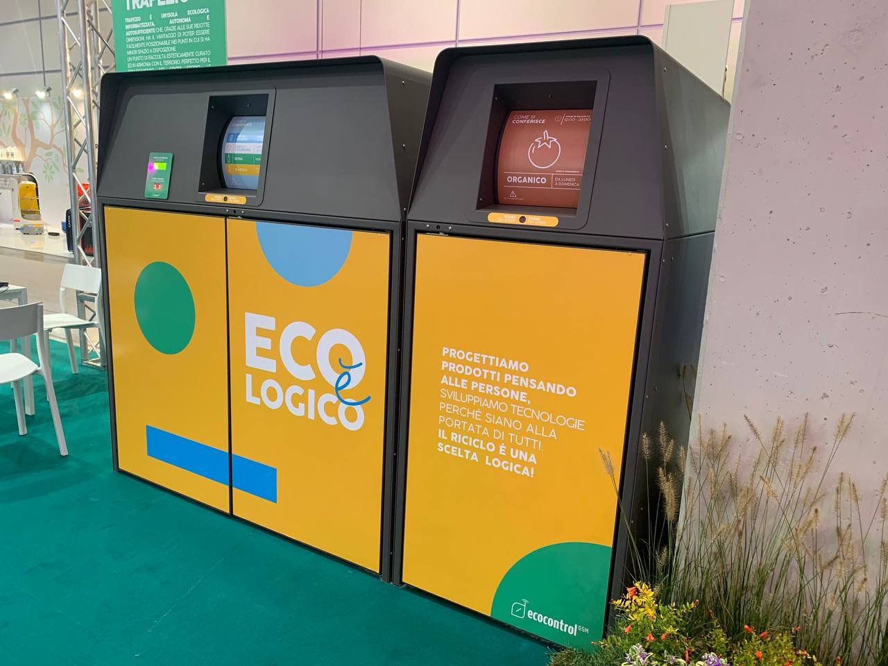Ecocontrol smartbin a Ecomondo