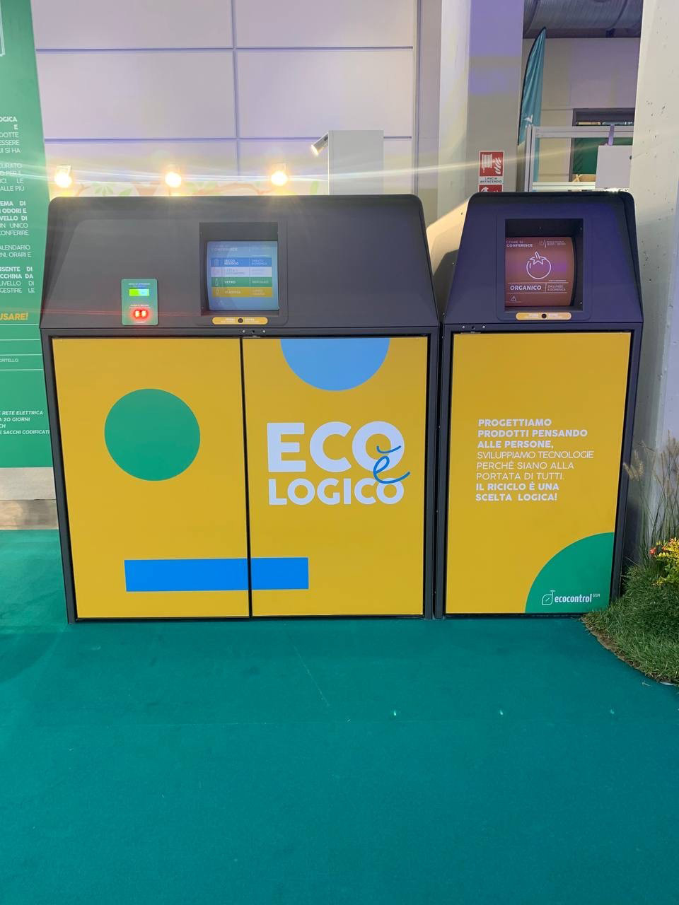 Ecocontrol smartbin a Ecomondo