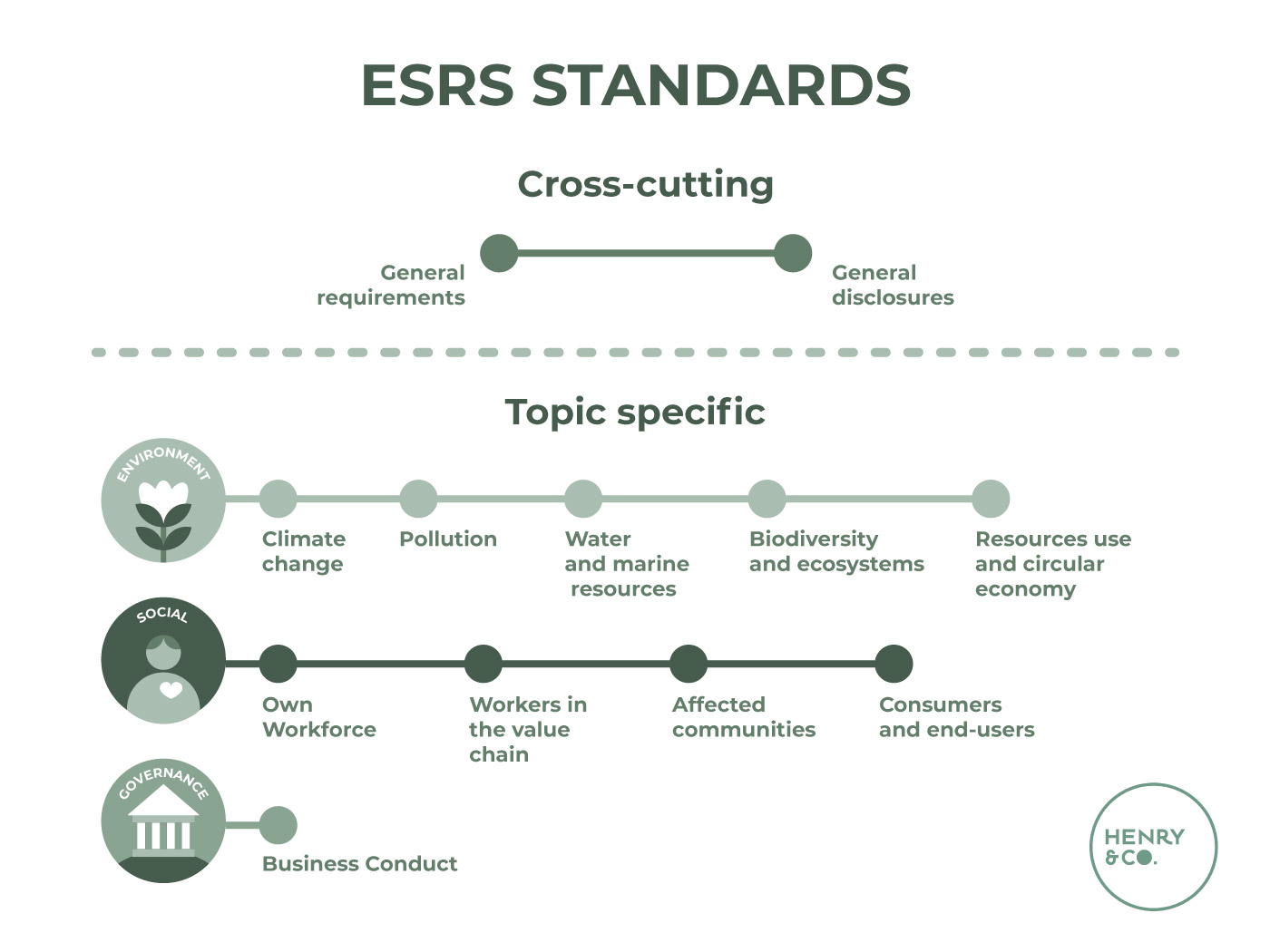 Schema degli ESRS standard - Il bilancio di sostenibilità UE