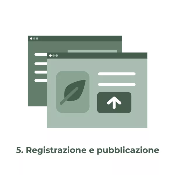 registrazione e pubblicazione